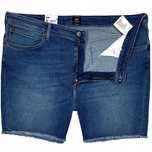 Lee Boyfriend Short Spodenki Szorty Jeansowe Damskie Logowane r. W38