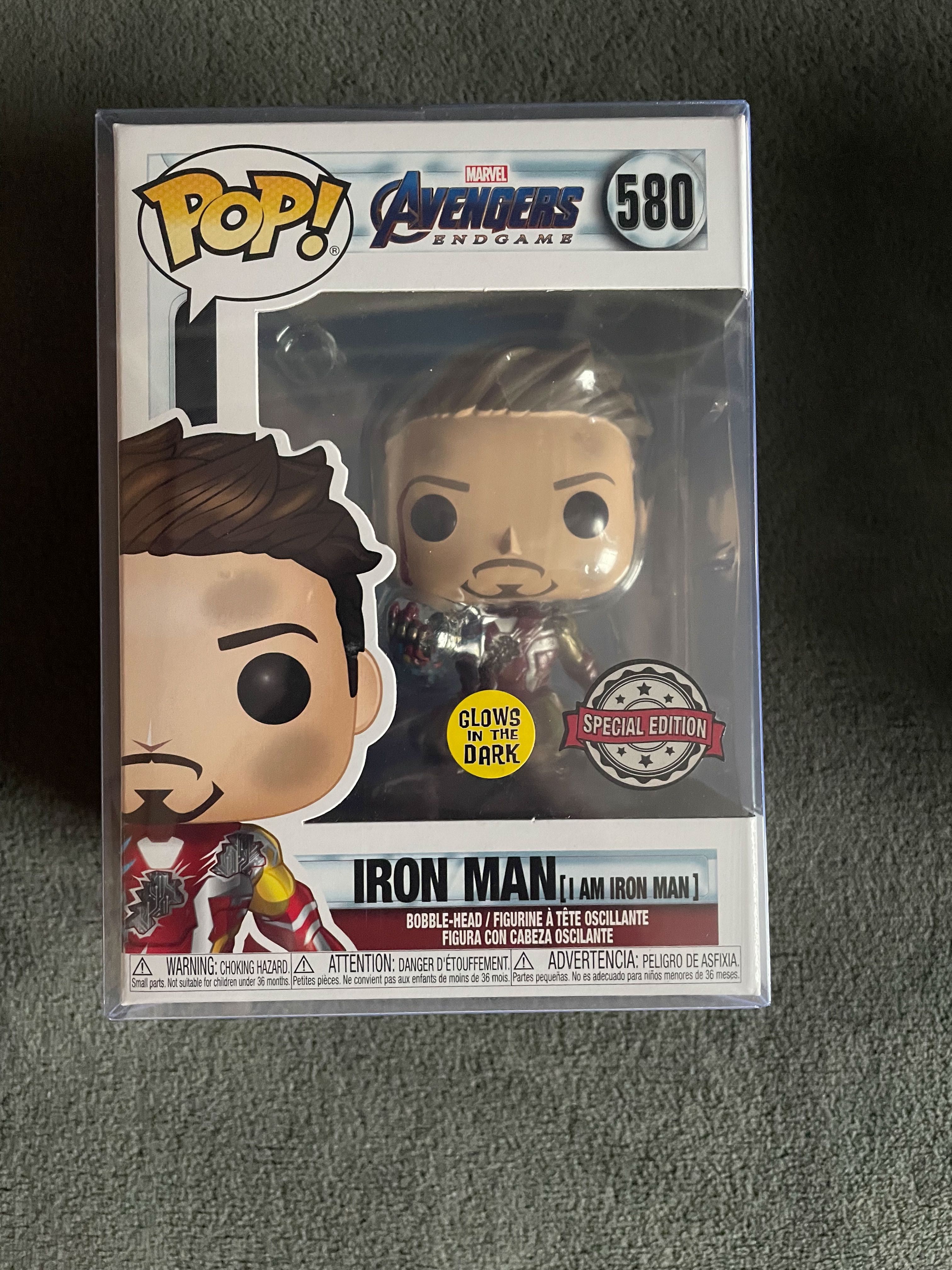 Funko POP 580 Iron Man (I am Iron Man) GiTD