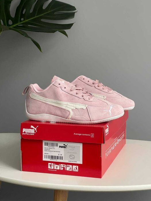 ТОП! Puma Speedcat Suede Balenciaga Brown/Black/Pink 36 37 38 39 40 41