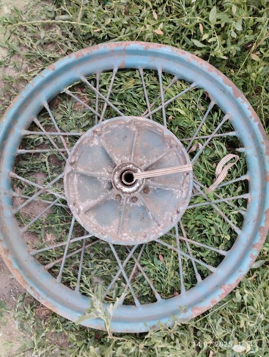 Диск колёсный R13 R14 грунтозацепы мотоблок