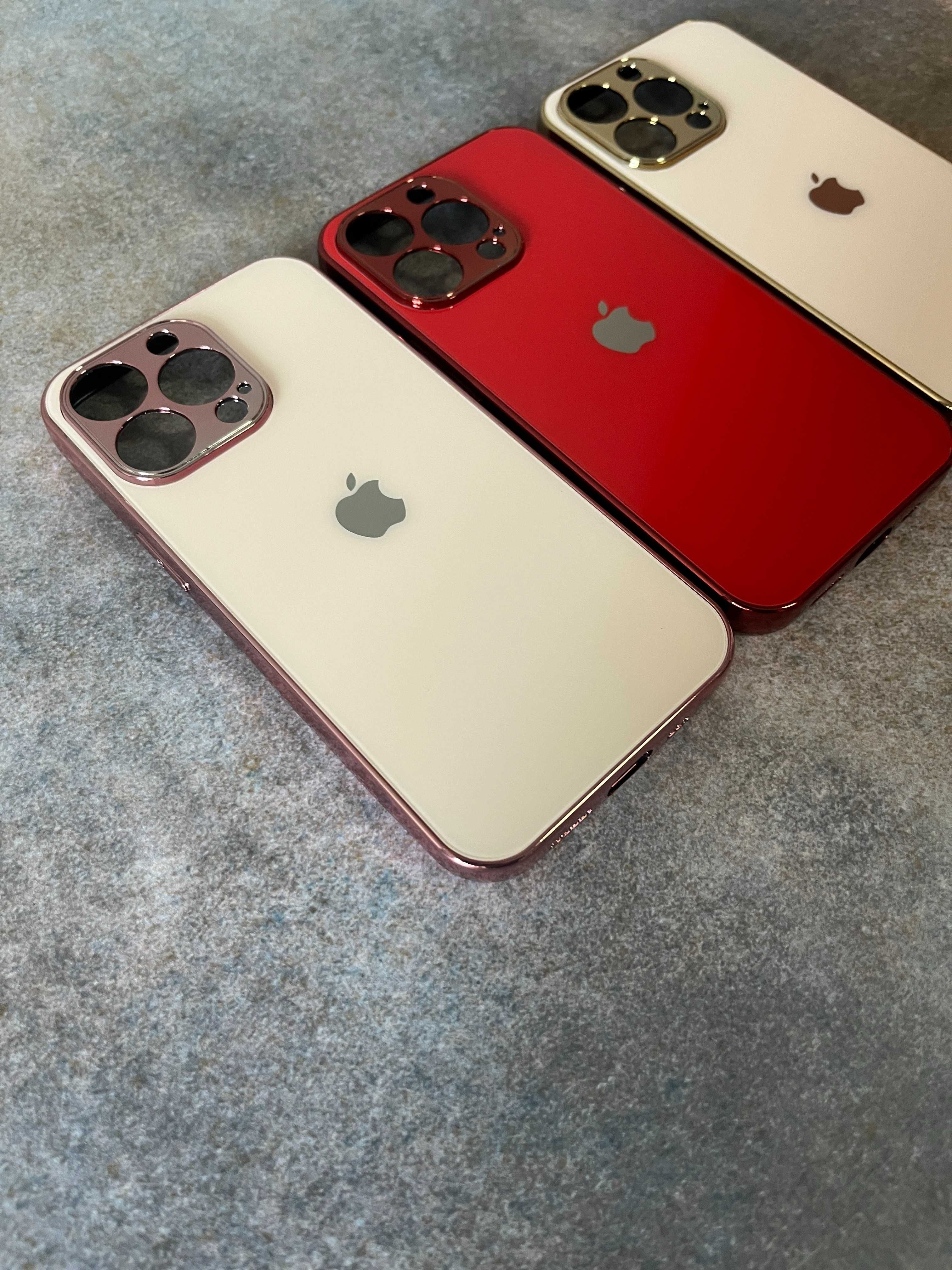 Чохол Скляний на iPhone 13 Pro Glass Case Айфон стеклянный чехол