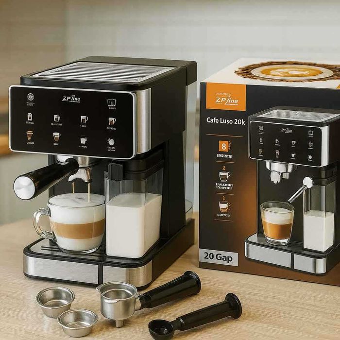 РОЗПРОДАЖ‼️Кавомашина універсальна 8 напоїв Zepline ZP