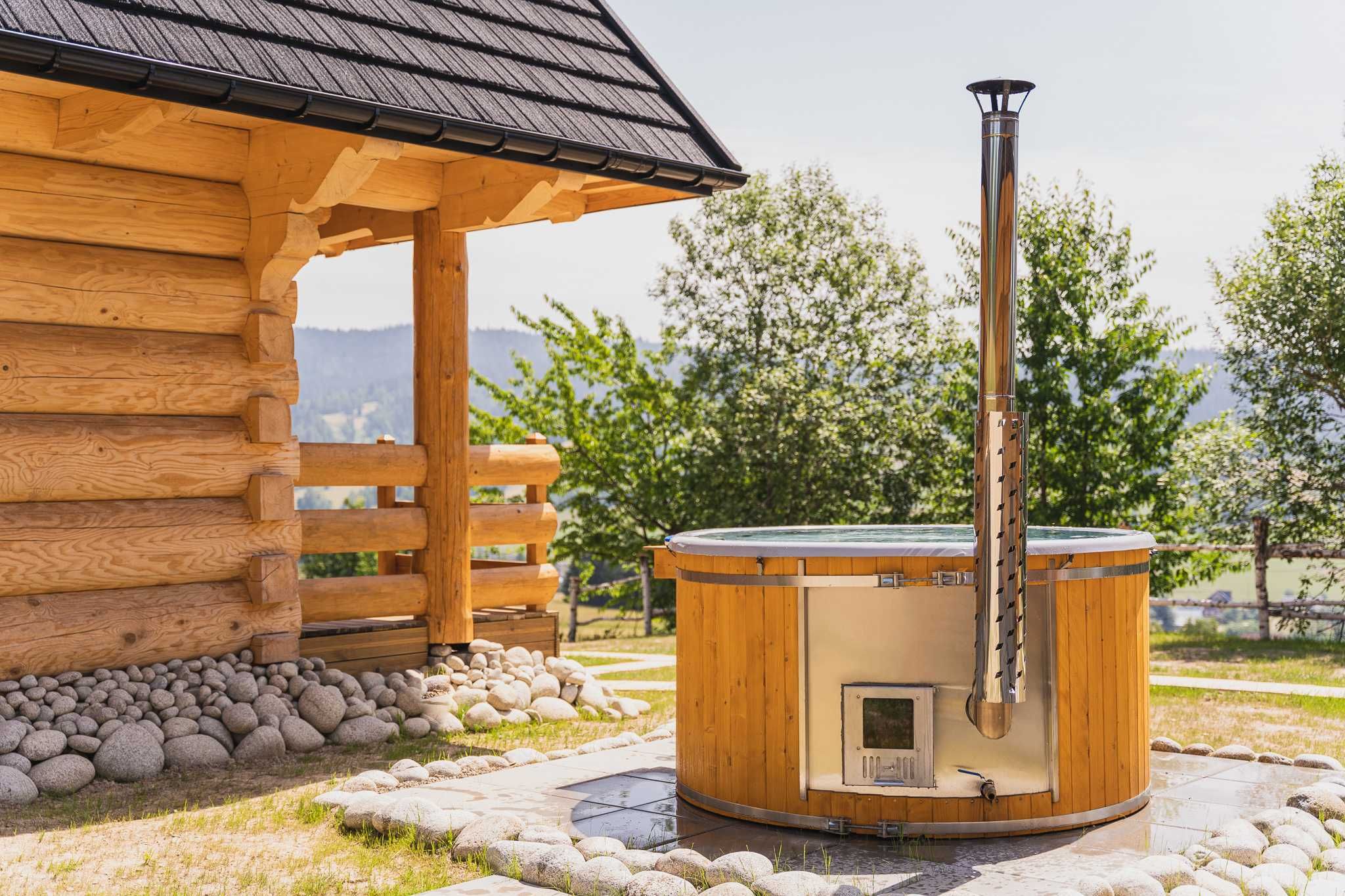 Domek w górach do wynajecia Tatry Gorce jacuzzi balia sauna