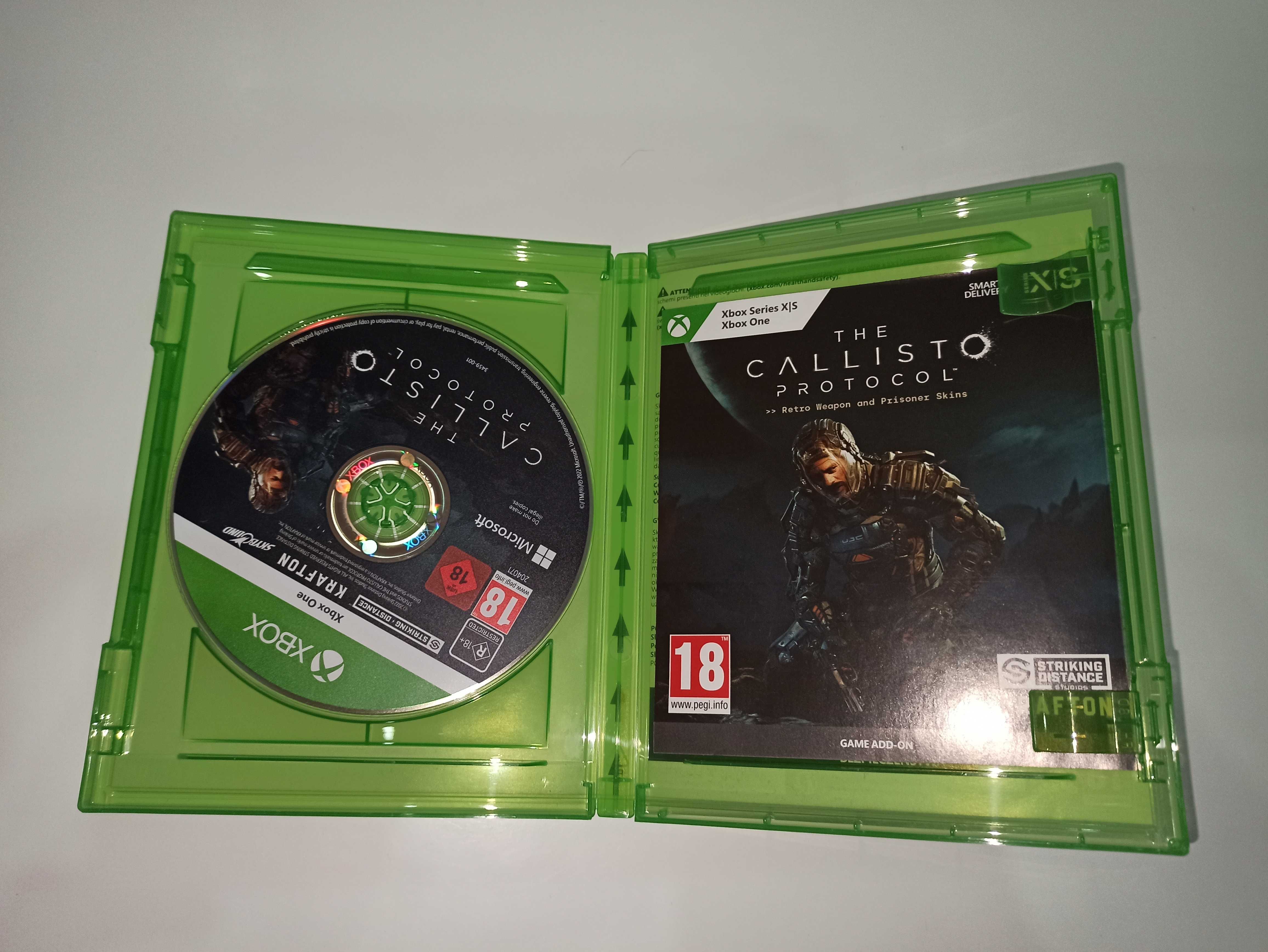 xbox one CALLISTO PROTOCOL PL po polsku zadbana ! horror SF