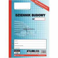 Dziennik Budowy Samokopiujący 80 kartek - 40+40