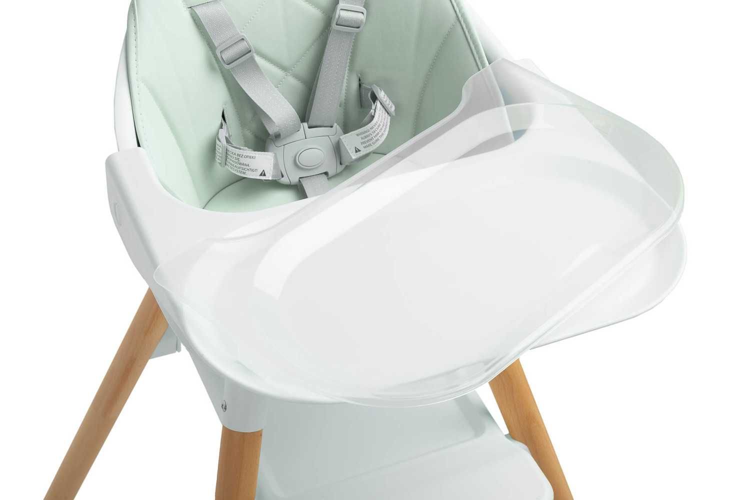 Krzesełko do karmienia dziecka Caretero BRAVO Mint krzesło dla dziecka