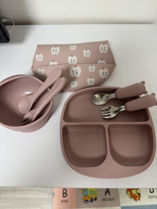 Продам дитячий силіконовий посуд