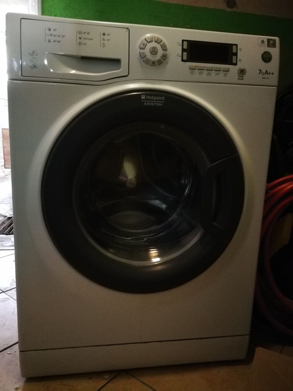 Pralka Ariston Hotpoint WMD 722 uszkodzona