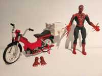 ToyBiz 2004 Marvel Legends Spider-Man Magnetic figurka + Scooter