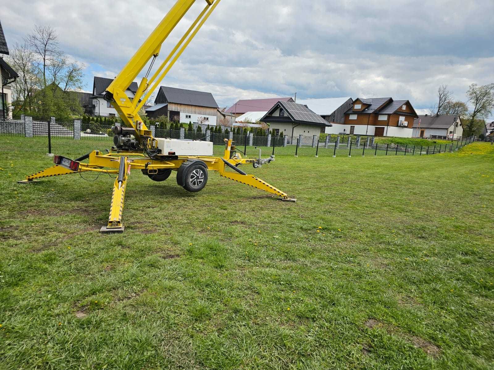 wynajem zwyżka podnośnik koszowy podhale nowy targ czarny dunajec