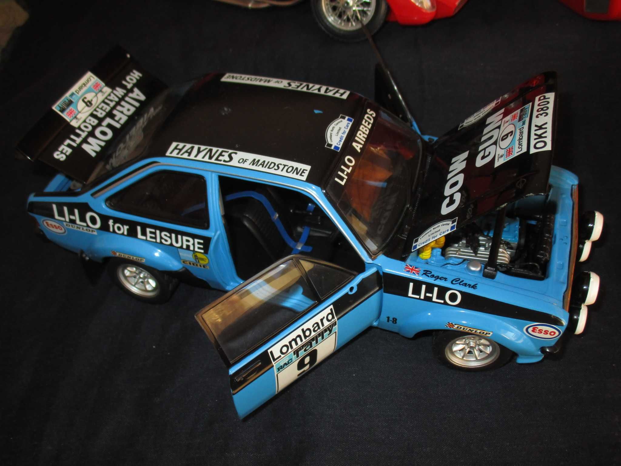 Carros Miniatura 1/18 Lamborghini Ford Escort Rally