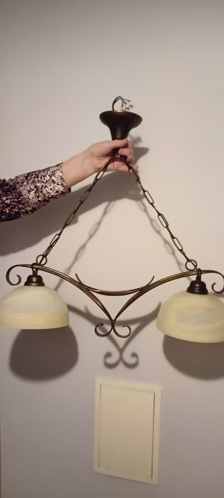 Piękna lampa wisząca