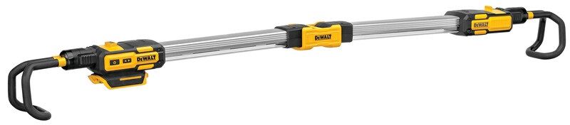 Akumulatorowa lampa LED teleskopowa 12/18V DeWalt podwieszana