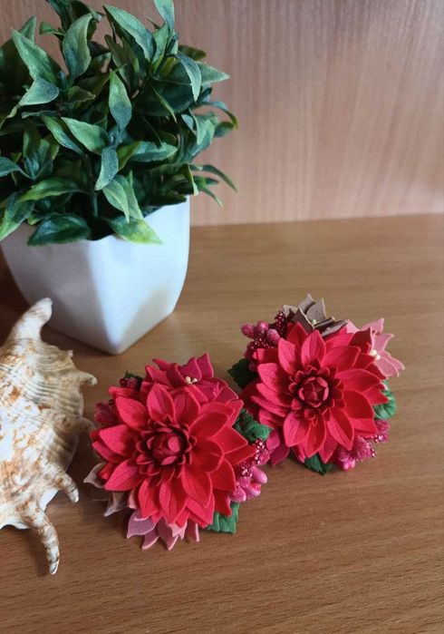 Прикраси для волосся, Резинка для волосся з квіткою, Приколки, Заколки