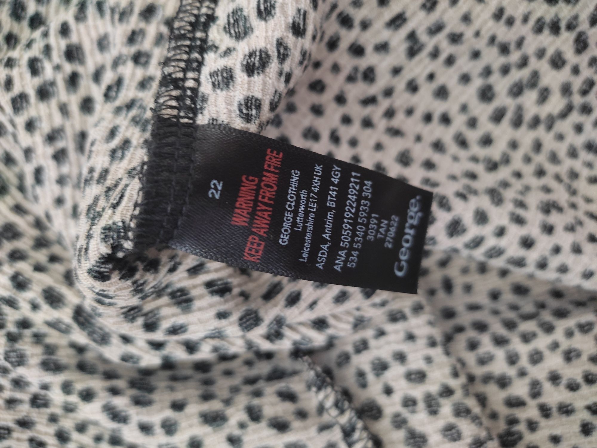 Блуза з об'ємними рукавами George EUR 50 р. UK 22 рубашка plus size