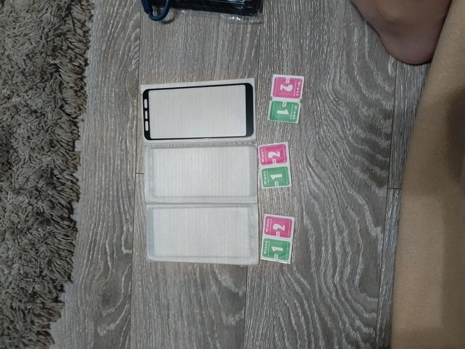 Набір захисного скла XOKO Full Glue для Xiaomi Redmi 5 Plus 3шт Black