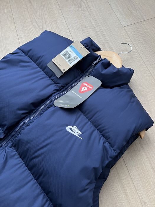 Оригінал Nike (M,L) Club Puffer Vest Жилет Куртка Пуховик FB7373-410