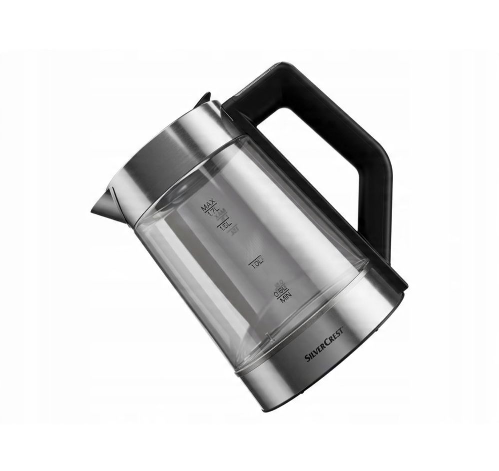 Czajnik Szklany Silvercrest Digital 3000 W - nowy