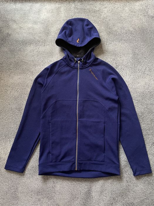 Флісова кофта Peak Performance full zip hood худі олімпійка S M L