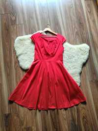 Sukienka letnia czerwona rozmiar L Bbonifinedrees