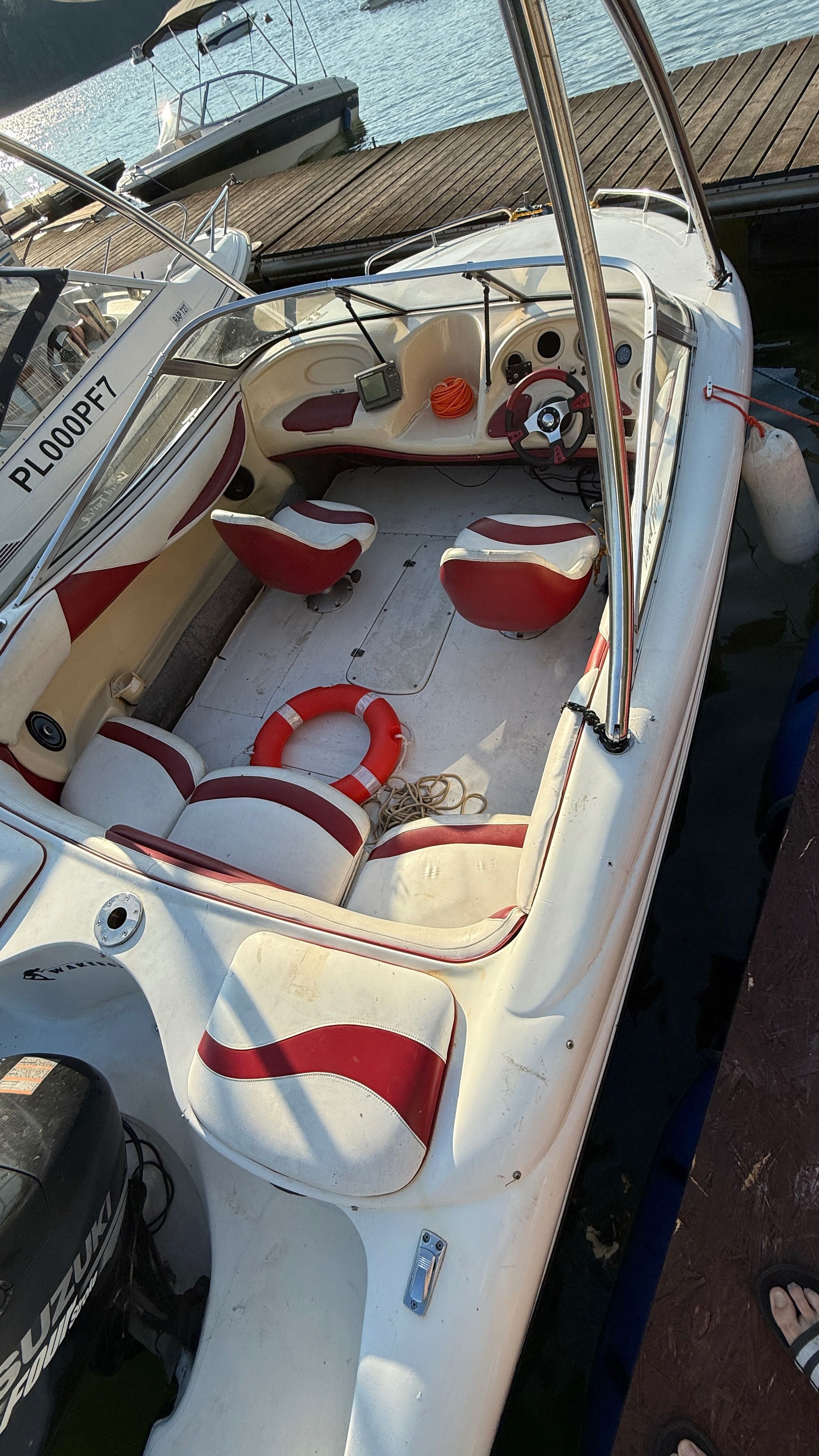łódź motorowa rostyle marine 5,50, silnik 90KM