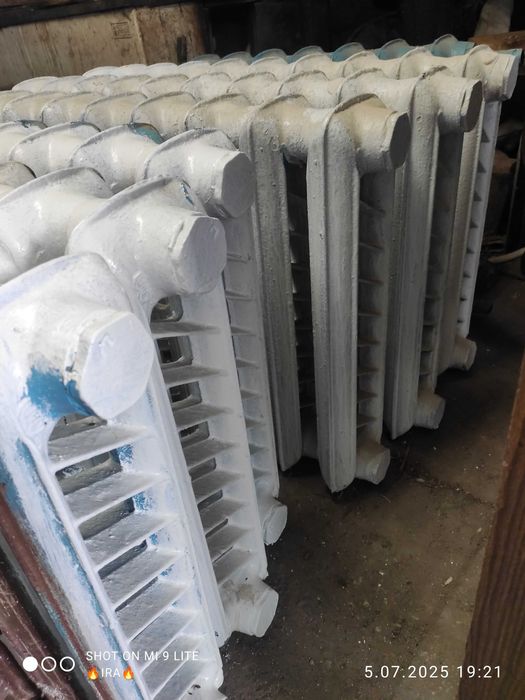 Чавунні батареї б/у