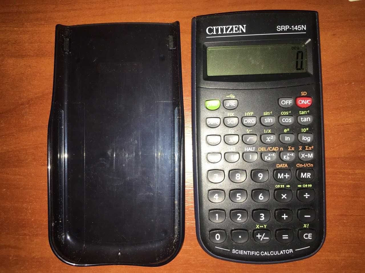 Калькулятор инженерный Citizen в чехле