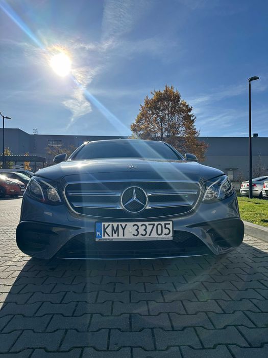 Mercedes-Benz W213 E220D E Klasa pakiet AMG serwis ASO Burmester