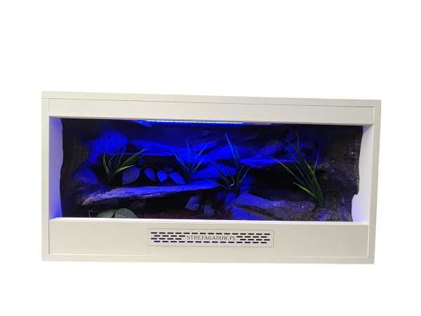 Terrarium tropikalne nr702 80/40/40 dla węża boa pyton DOSTĘPNE