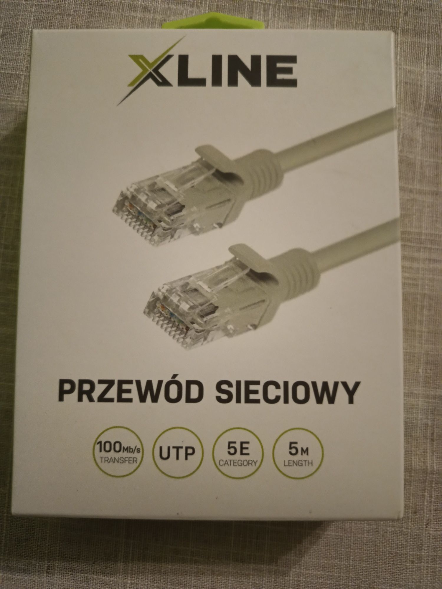 Kabel ethernet 5m xline