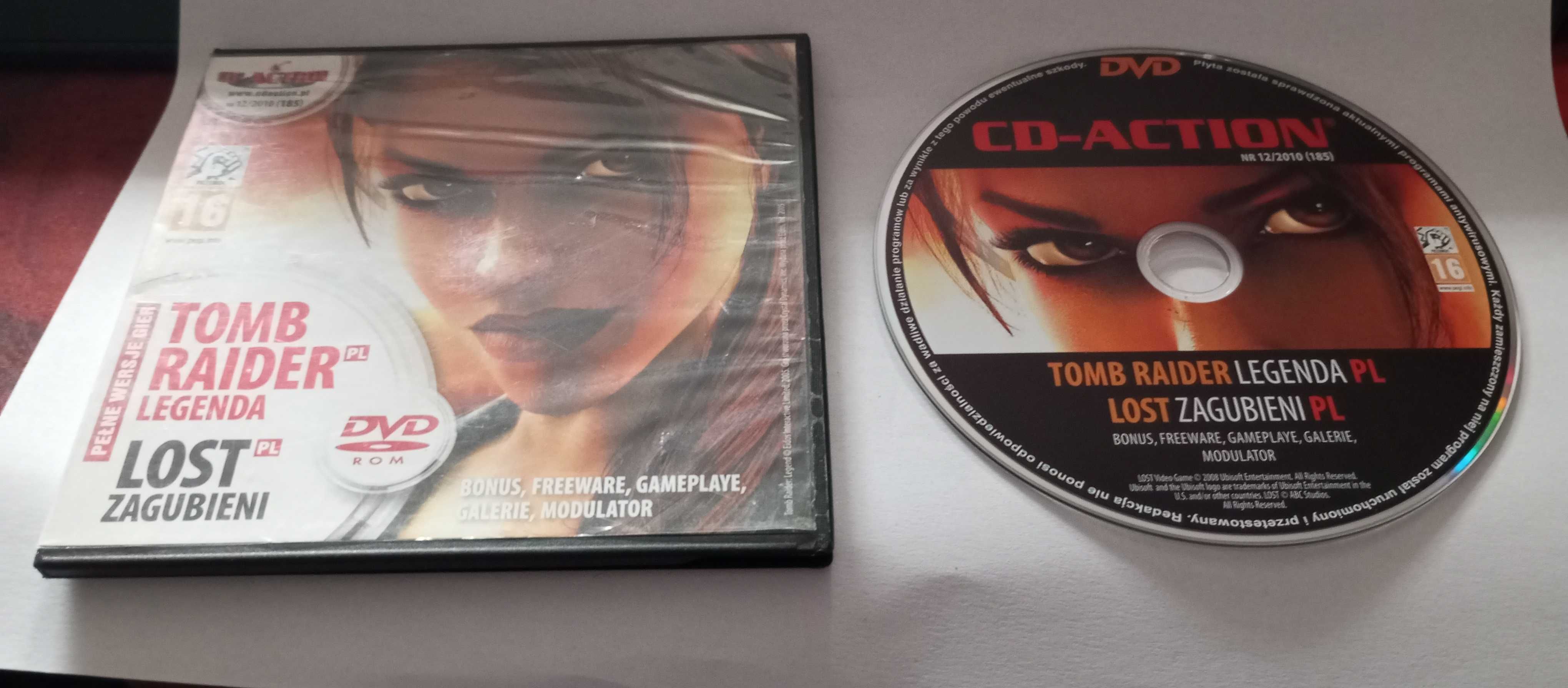 CD-Action 12/2010 #185 – Tomb Raider: Legenda PL, LOST: Zagubieni PL