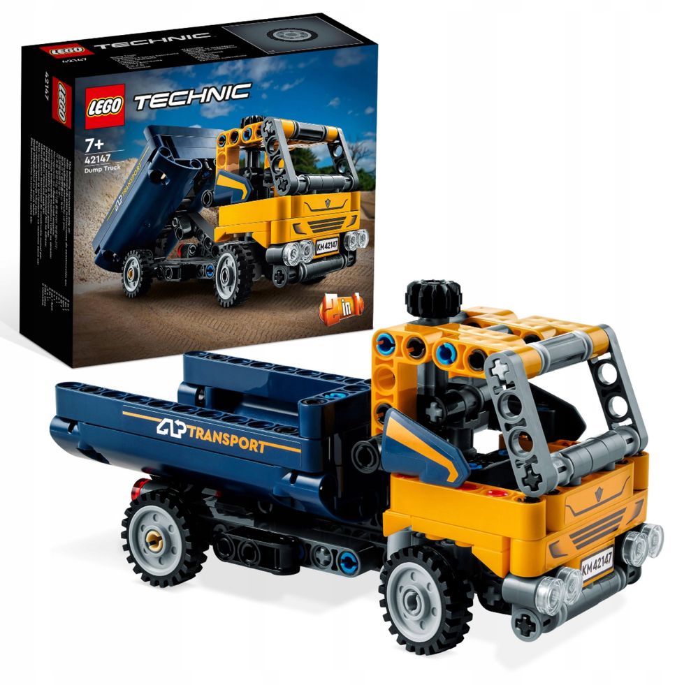 Lego technic 42147 wywrotka koparka