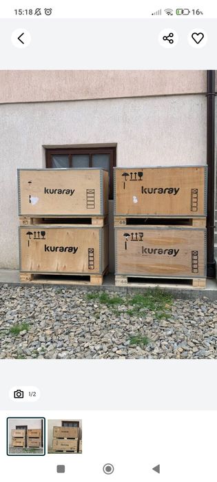 Skrzynia transportowa ze sklejki