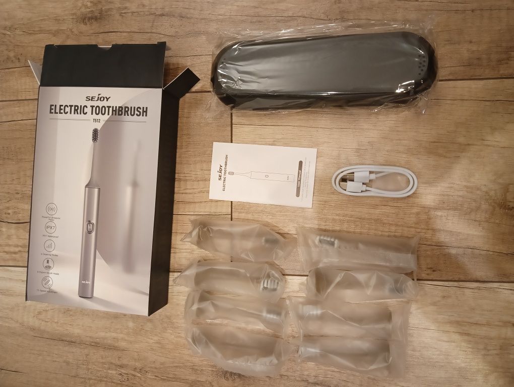 Szczoteczka soniczna Sejoy T512 NOWA