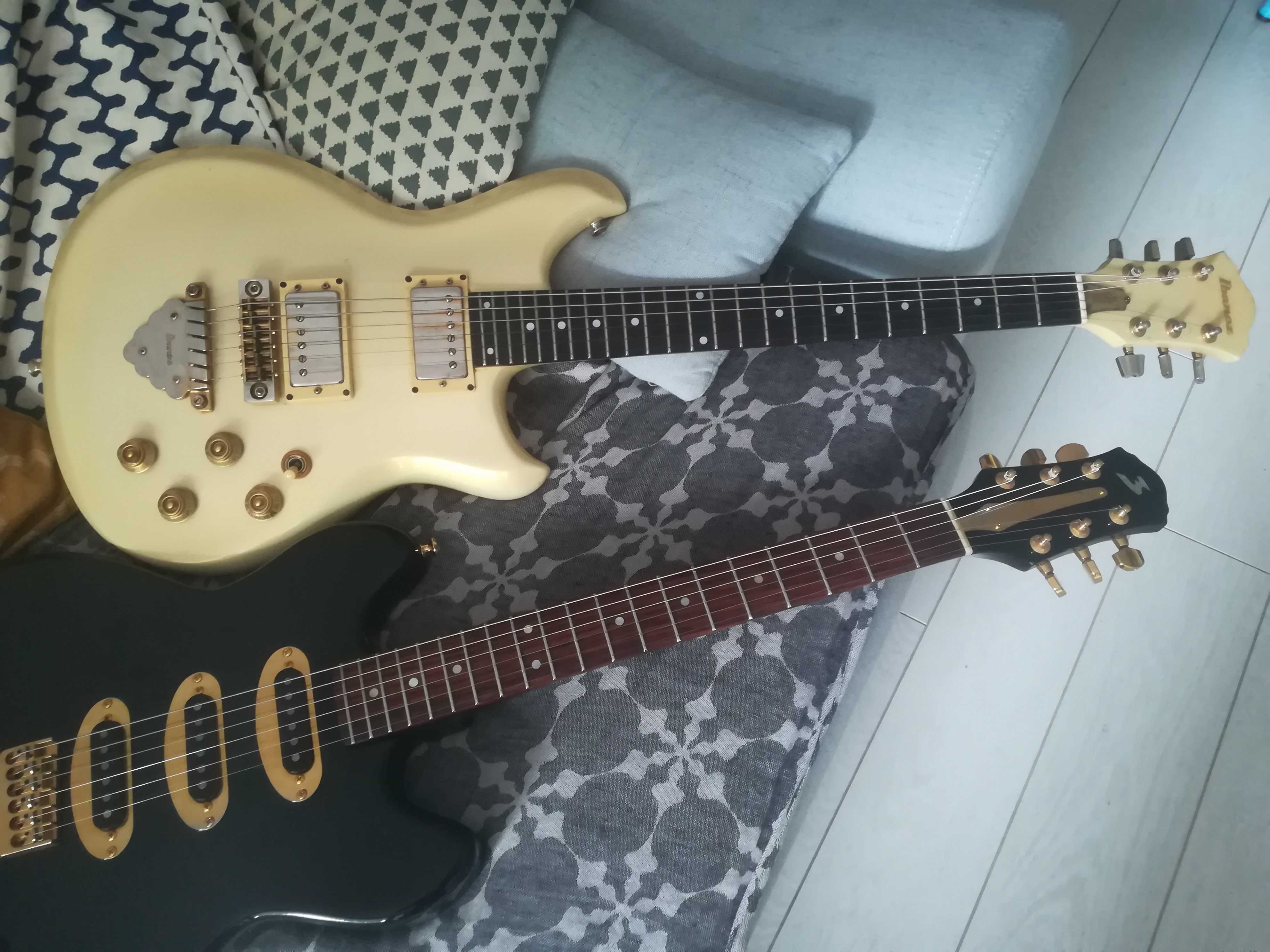 Gitara elektryczna Ibanez Musician, oryginalne pickupy Maxon Super 58!