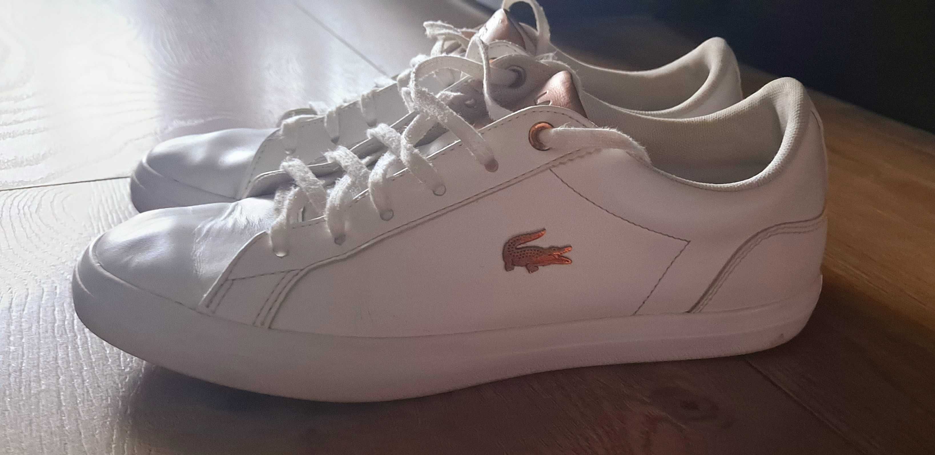 Trampki lacoste biale