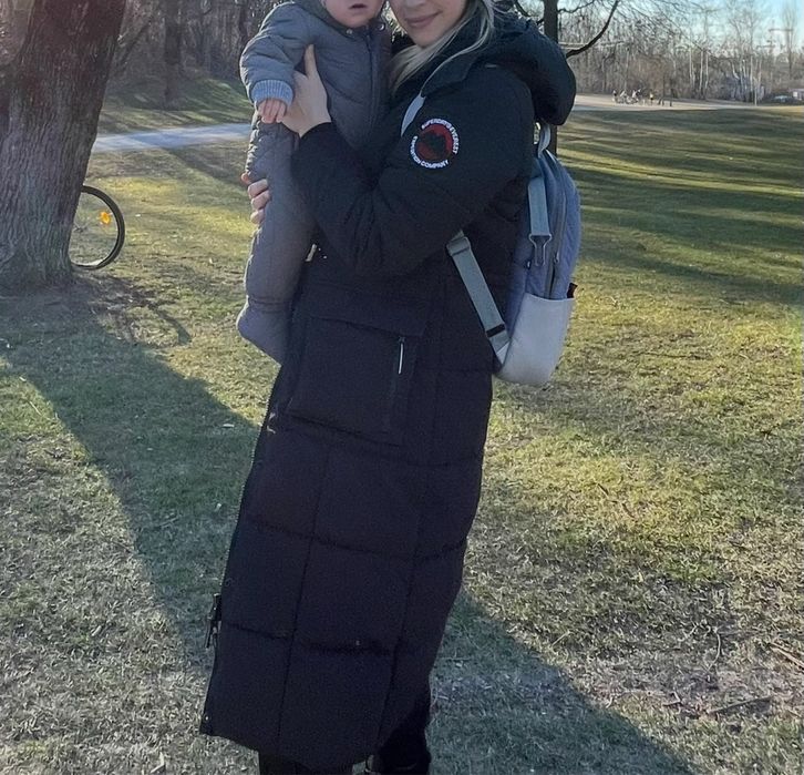 Куртка-пальто жіноча зима superdray everest розмір М