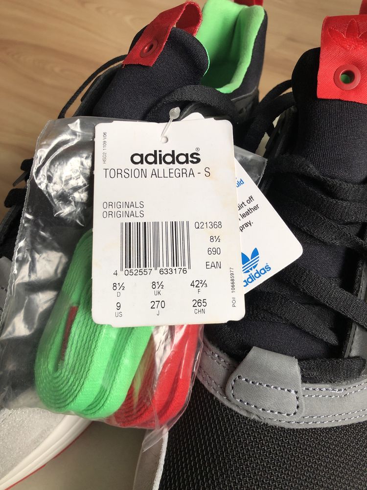 Solebox x adidas Torsion Allegra 42 2/3