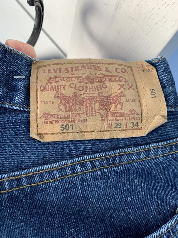 Винтажные джинсы Levi's 501 Made in USA