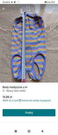 Kombinezon body S dla psa plus komin z czapką