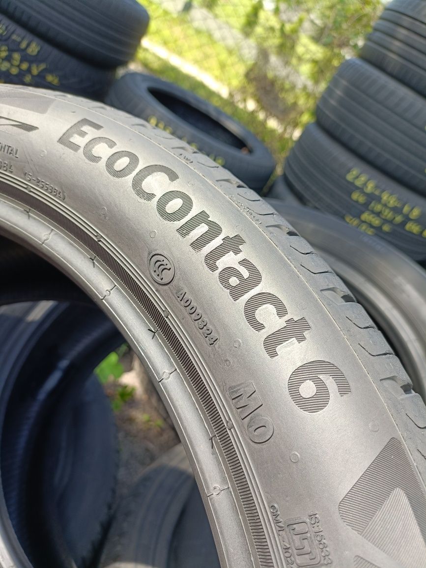 225/45R18 Continental EcoContact 6 z 2021r 6mm z homologacją M0