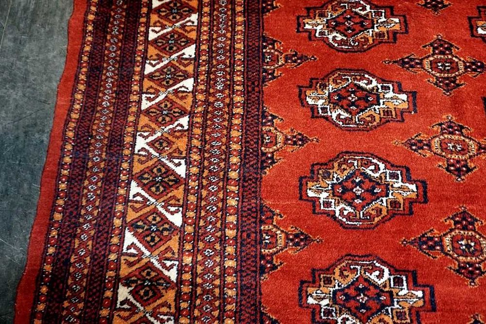 Tapete BOKHARA do Paquistão em Lã com 275 x 184cm +2 Bokhara de oferta