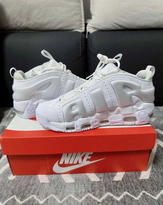 koszykówki "Nike _Air_More_Uptempo_Low_Triple White R.40