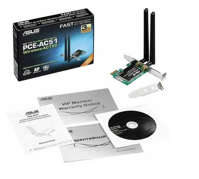 Karta sieciowa wi-fi wifi pci-e ASUS PCE-AX1800 FV