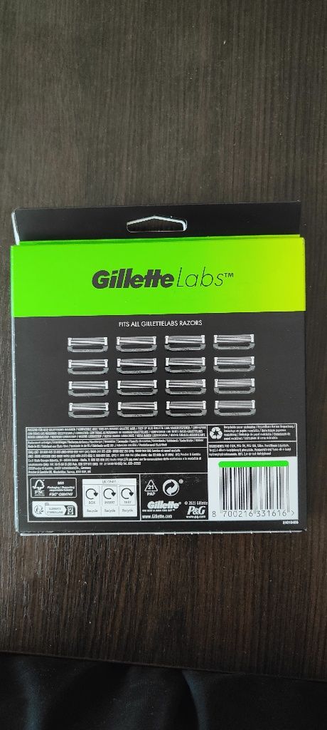 Gillette Labs 16 sztuk