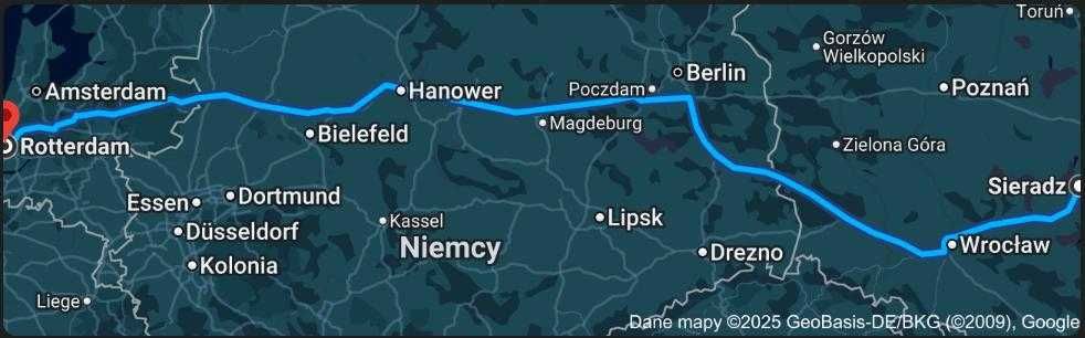 Autolaweta, transport samochodów Polska-Belgia/Holandia