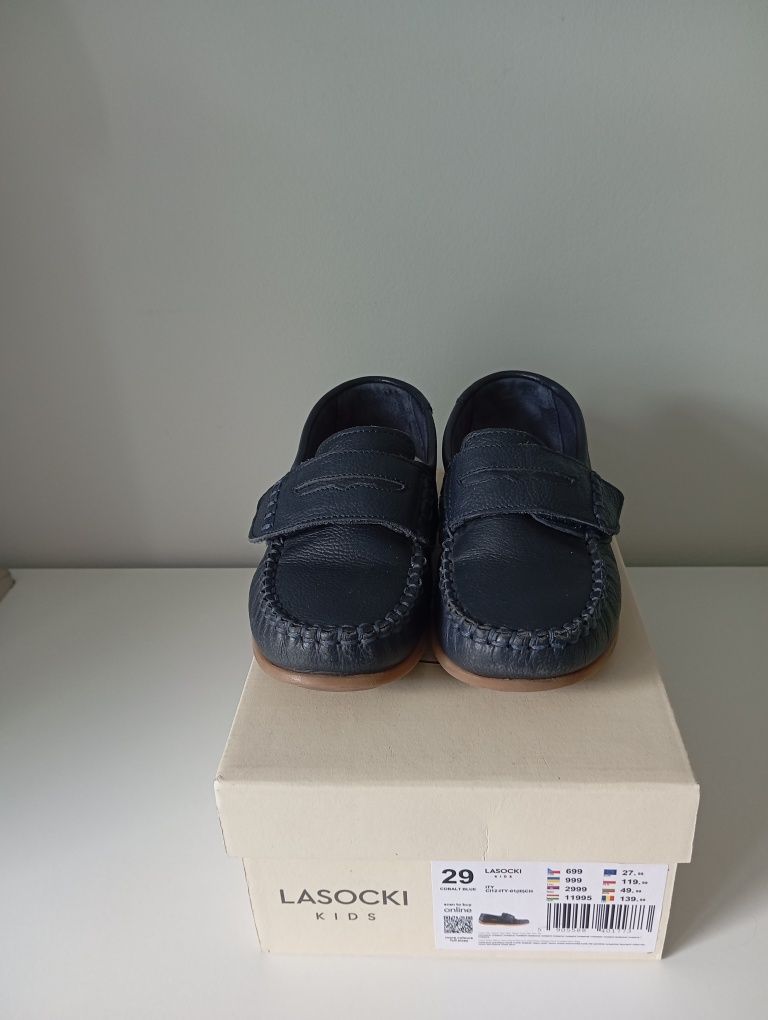Buty mokasyny chłopięce lasocki rozm.29