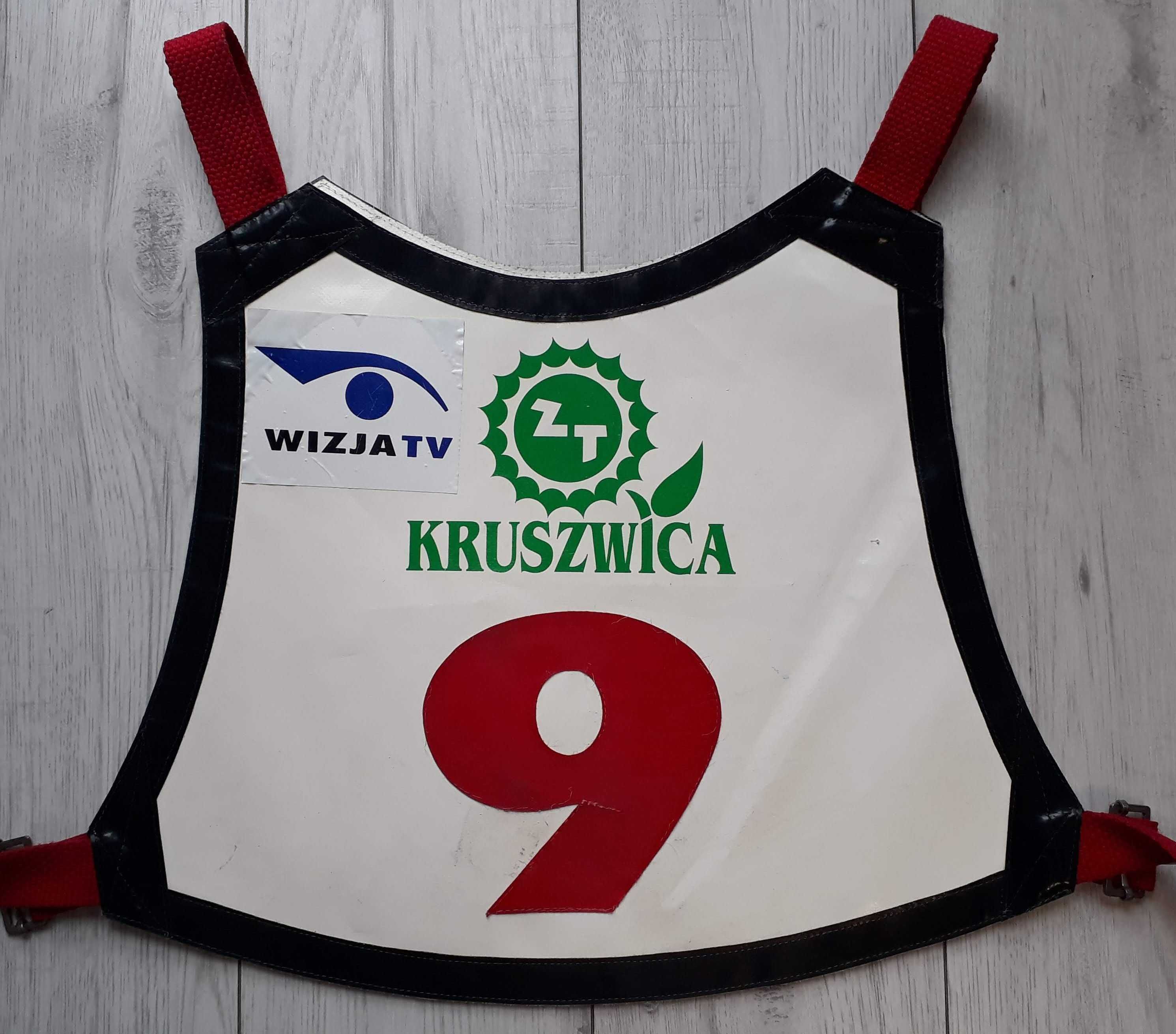 plastron żużlowy POLONIA Bydgoszcz autograf Tomasz GOLLOB sezon 1997 8