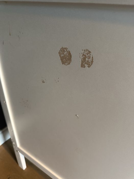 Łóżeczko niemowlęce  2w1 140x70 materac domek ł