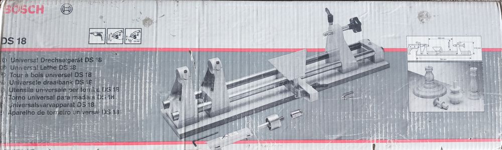 Vendo 2 Torno de madeira universal